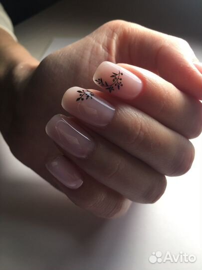 Маникюр с покрытием,педикюр