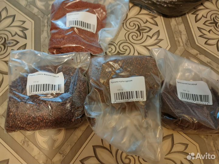 Семена, Семена для микрозелени