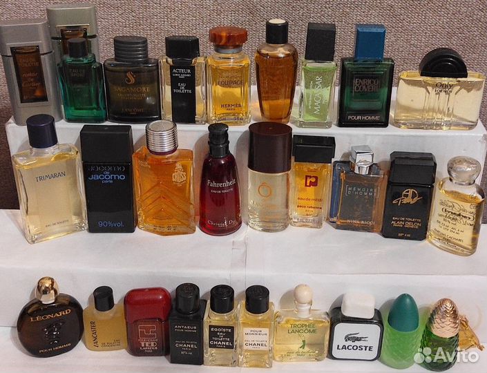 Коллекционный винтаж в мини-флаконах