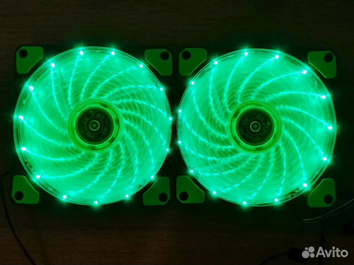 Вентилятор 120x120x25 мм (подключение 3-pin и Mole