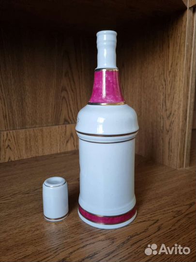 Штоф - Бутылка фарфор ручная работа Кисловодск