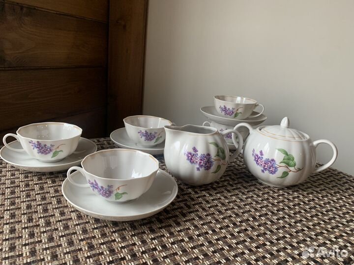 Сервиз чайный на 5 персон («Дулево»)