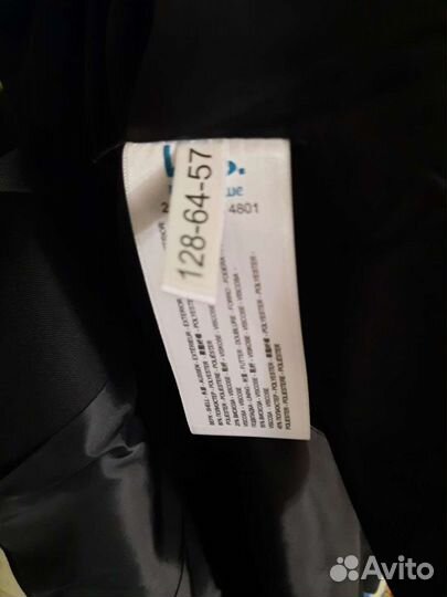 Пиджак чёрный 128