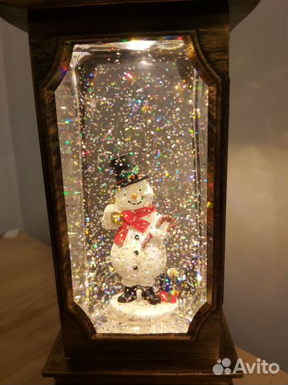 Декоративный фонарь с подсветкой и музыкой