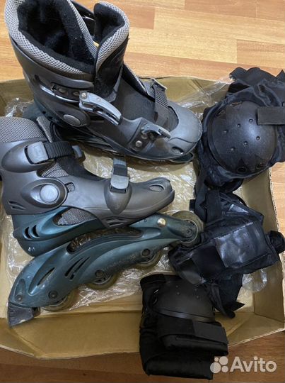 Роликовые коньки раздвижные