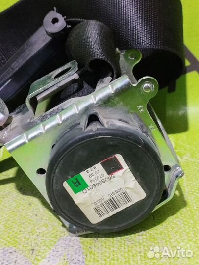 Ремень безопасности передний правый Opel Zafira