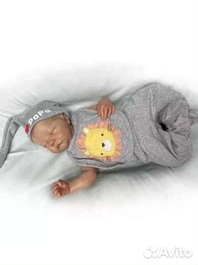 Мягконабивная кукла реборн 53 см