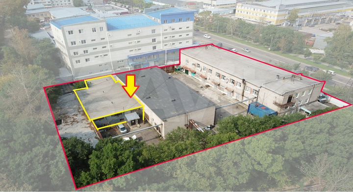 Холодный склад в центре Хабаровска 279 кв. м