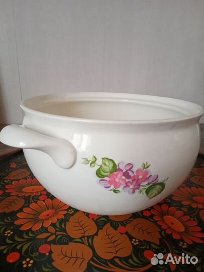 Супница без крышки - кашпо для цветов