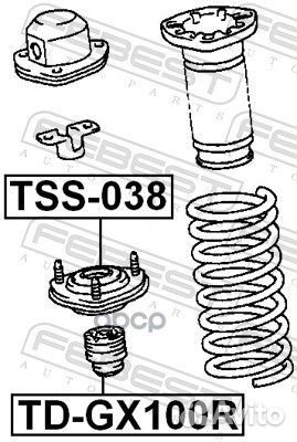 Опора заднего амортизатора toyota chaser GX90,J