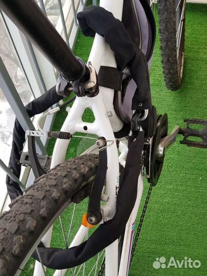 Цепь противоугонная 150 см из 8ки с замком