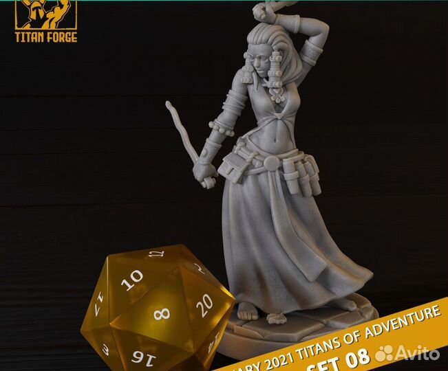 Фигурки героев для DnD Titans of Adventure