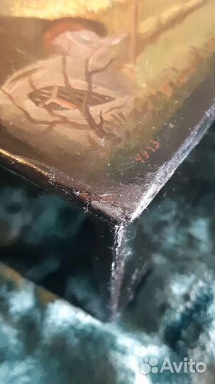 Шкатулка Федоскино СССР