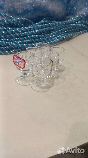 Наборы стопок и рюмок из хрусталя