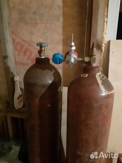 Баллон для гелия с редуктором
