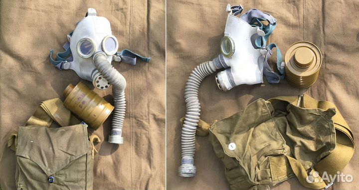 Противогаз детский (1967-71 годы) - 15 комплектов