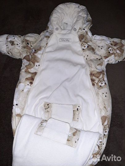 Комбинезон-конверт зимний Kerry для новорождённого