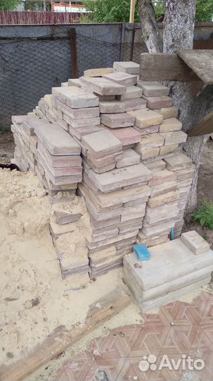 Тротуарная плитка бу