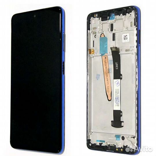 Дисплей Poco X3 PRO blue ориг замена бесплатно