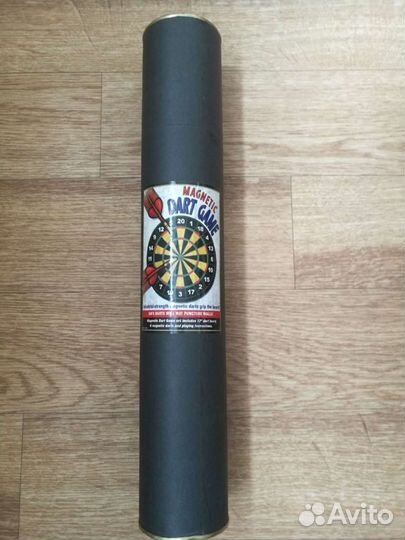 Дартс двухсторонний в тубе, новый