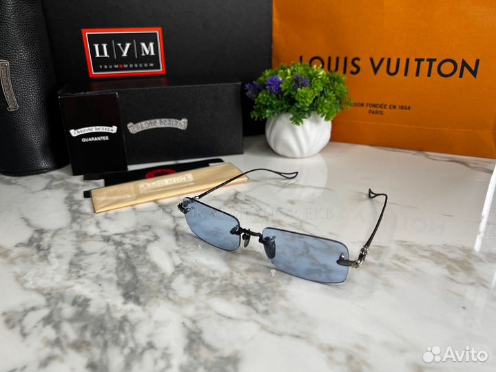 Chrome hearts унисекс премиум солнцезащитные очки
