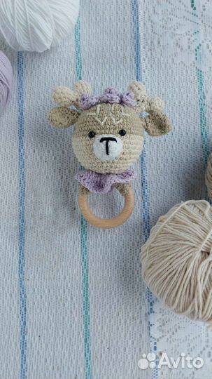 Вязаные погремушки