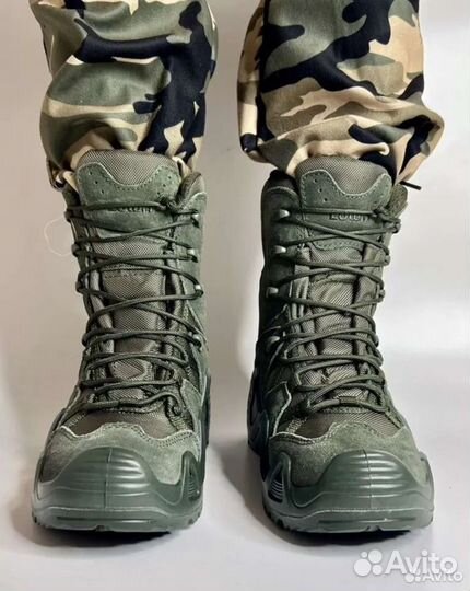 Берцы мужские тактические lowa Олива