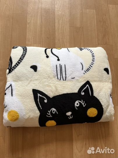 Плед флисовый новый 180*200