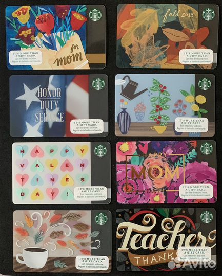 Карта Starbucks США