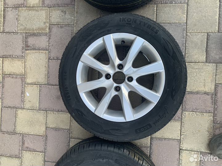 Колеса авто r14 хендай/ таета 4 на 100