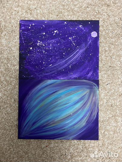 Картины космос абстракция