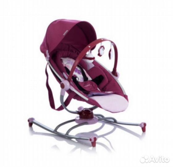 Качели шезлонг для новорожденных