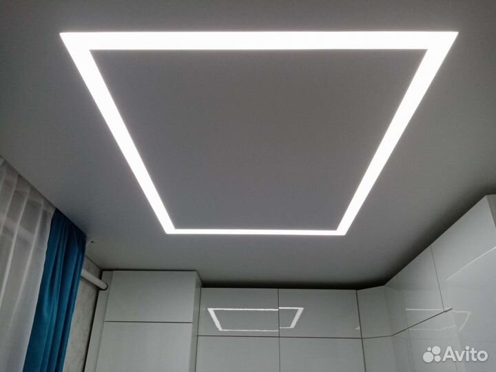 Натяжные потолки 