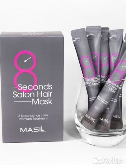 Маска для волос 8 секунд masil
