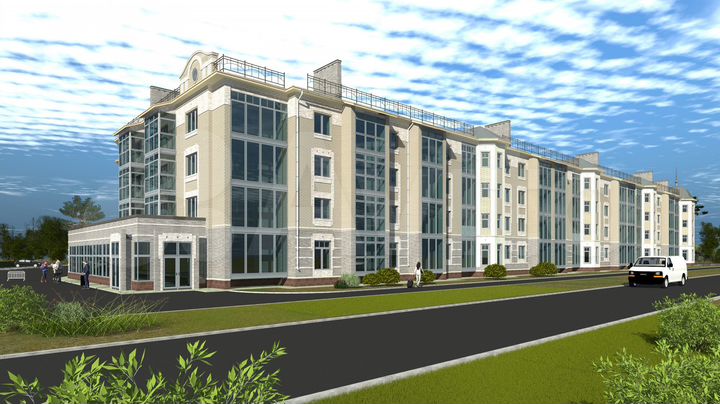 2-к. квартира, 60 м², 3/4 эт.