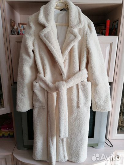 Пальто шубка тедди