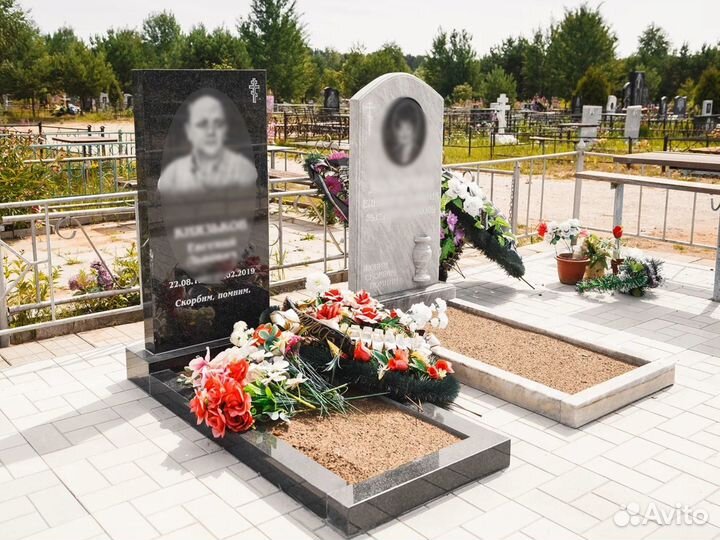 Установка памятников (гранитные) под ключ