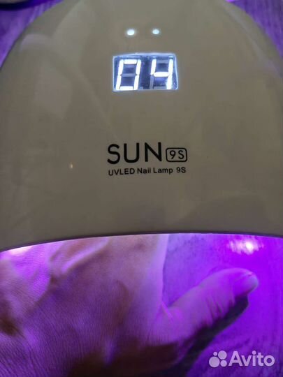 Уф лампа для ногтей + гель лаки