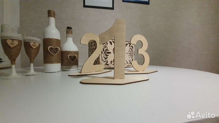 Цифры для нумерации стола