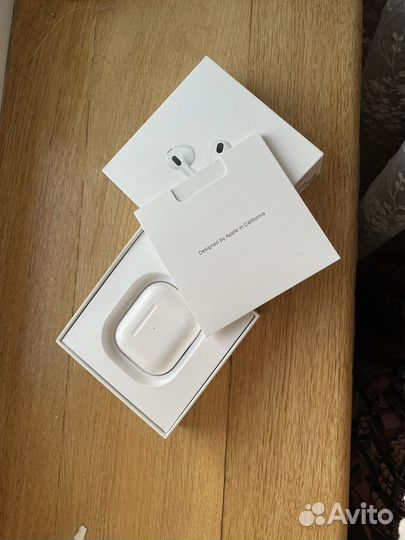 Беспроводные наушники apple airpods 3