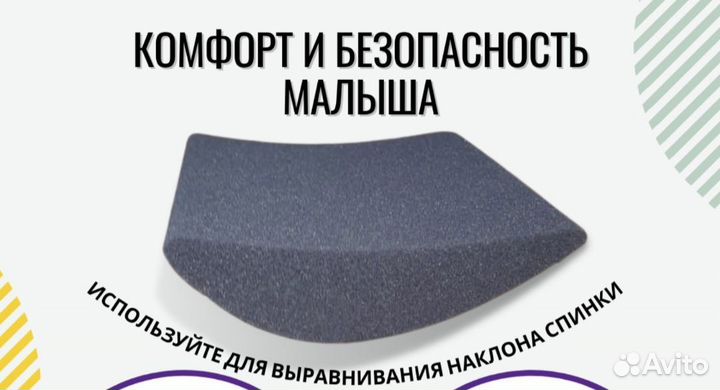 Подушка вкладыш для автолюльки