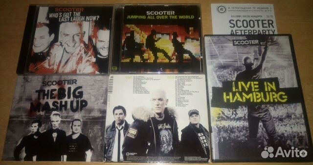 CD/DVD Scooter (Россия/Германия)