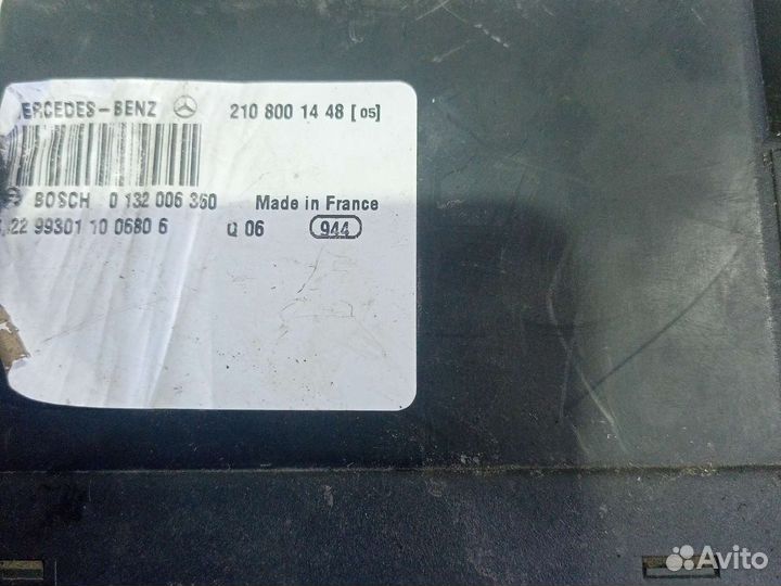 Компрессор центрального замка mercedes w210