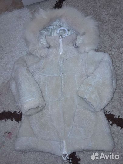 Шуба для девочки 104