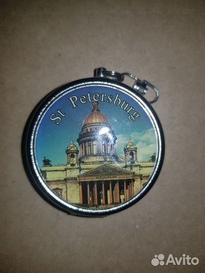 Минипепельница круглая карманная