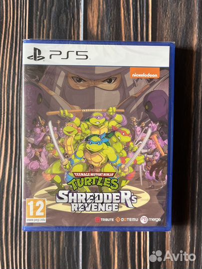 Tmnt shredder s revenge ps5 диск новый