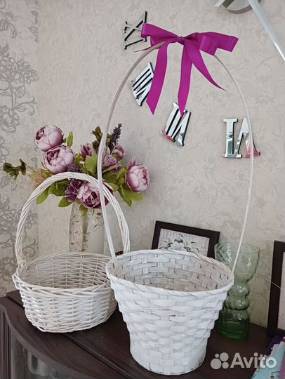 Корзины плетеные из лозы