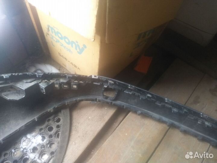 Бампер задний средняя часть Туарег FL 2014-2018