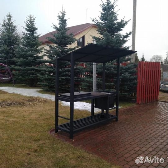 Мангал лофт