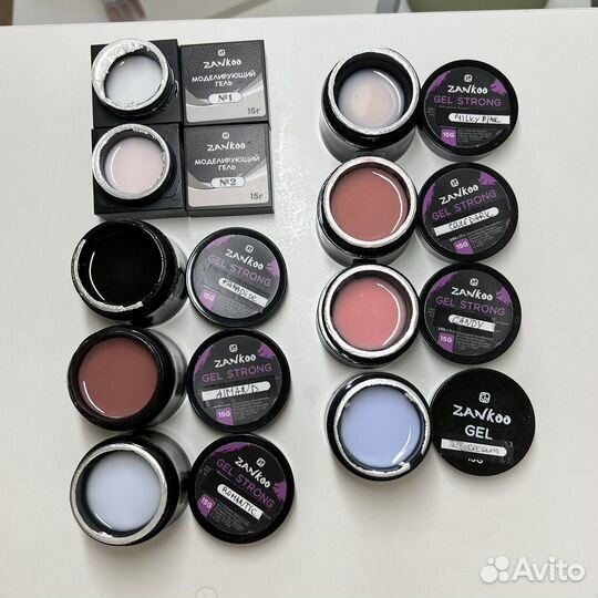 Гель для наращивания ногтей бу